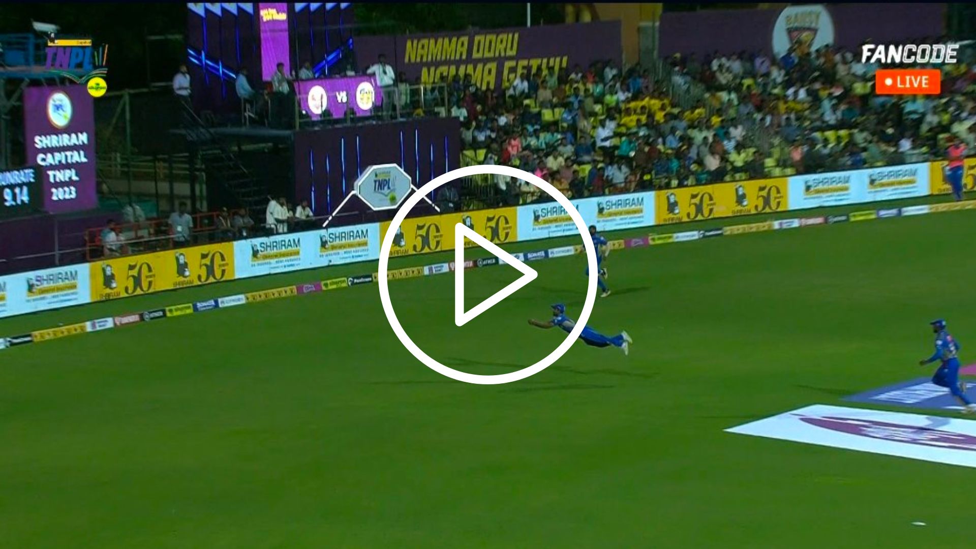 [Watch] Murugan Ashwin Pulls Off An Extraordinary Catch in TNPL 2023